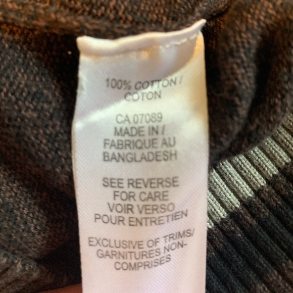 BURNSIDE | Mens Brown and Black Sweater​ - Picture 5 of 5